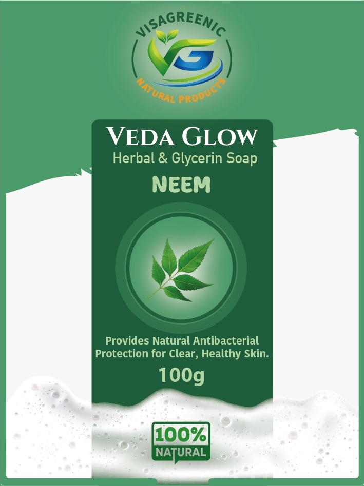 Veda Glow Herbal & Glycerin Neem Soap